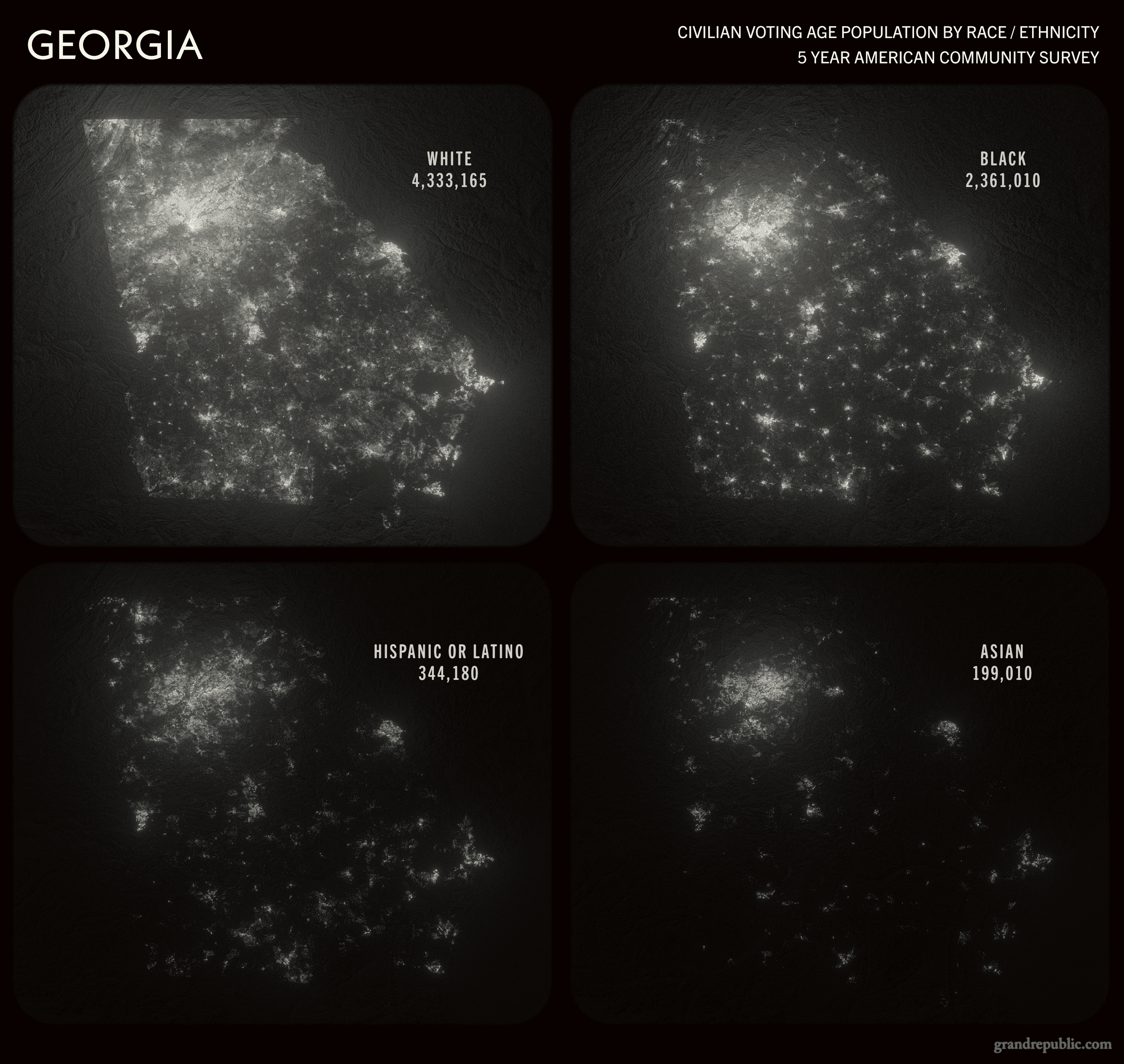 Georgia CVAP Demographics